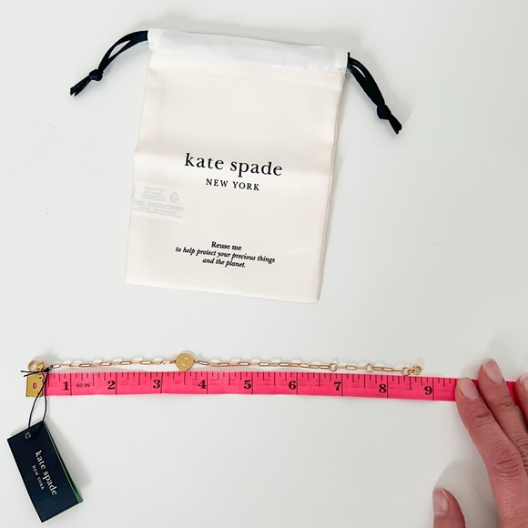 Kate Spade Gold and Cream Bracelet - Picture 6 of 7